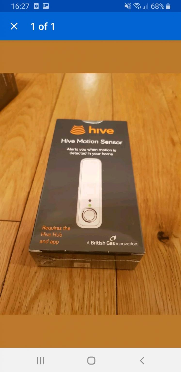 Hive motion sensor in LE19 Blaby für 20,00 £ zum Verkauf Shpock DE