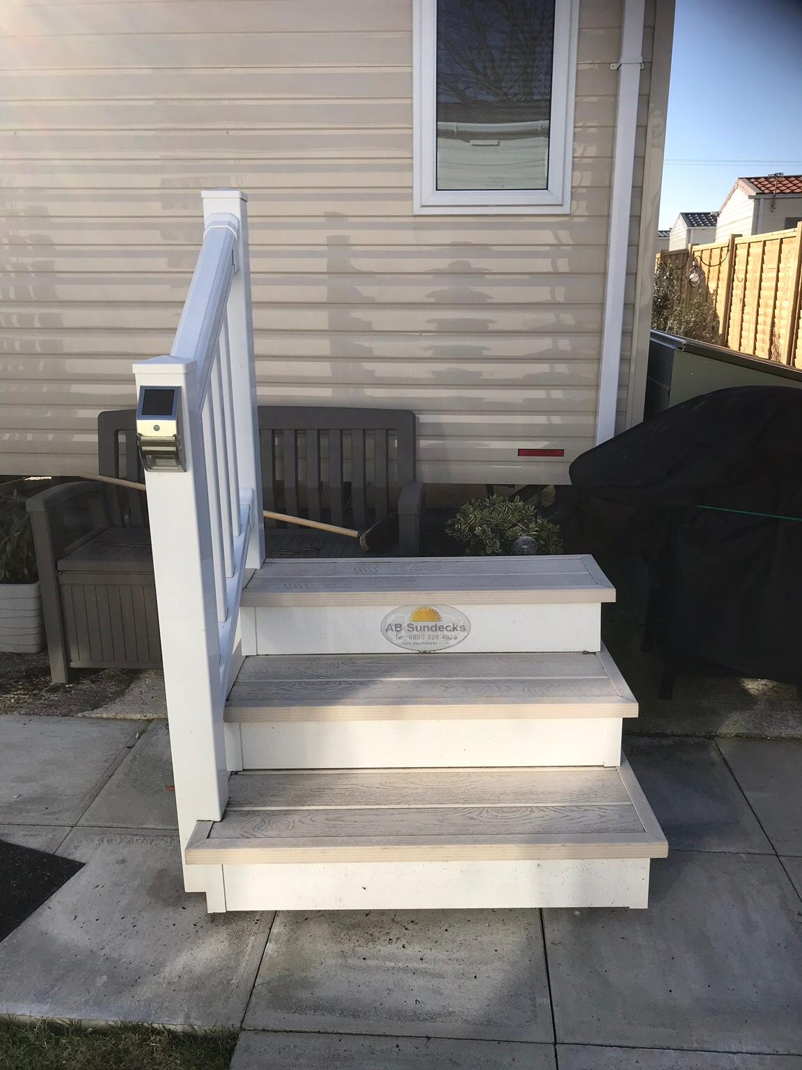 Static caravan steps in Sedgemoor for £150.00 for sale Shpock