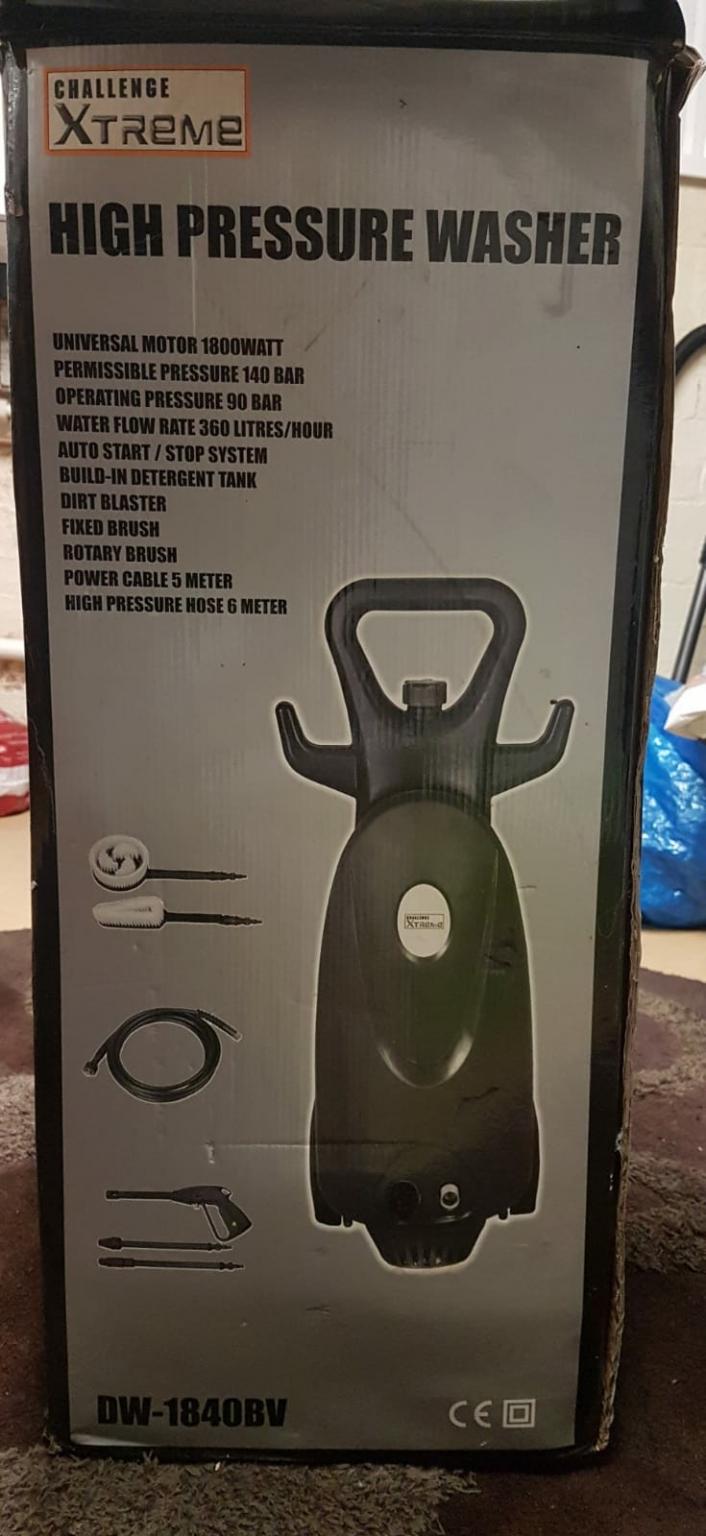 Challenge Xtreme 1800 Watt Pressure Washer in WF13 Kirklees for £20.00