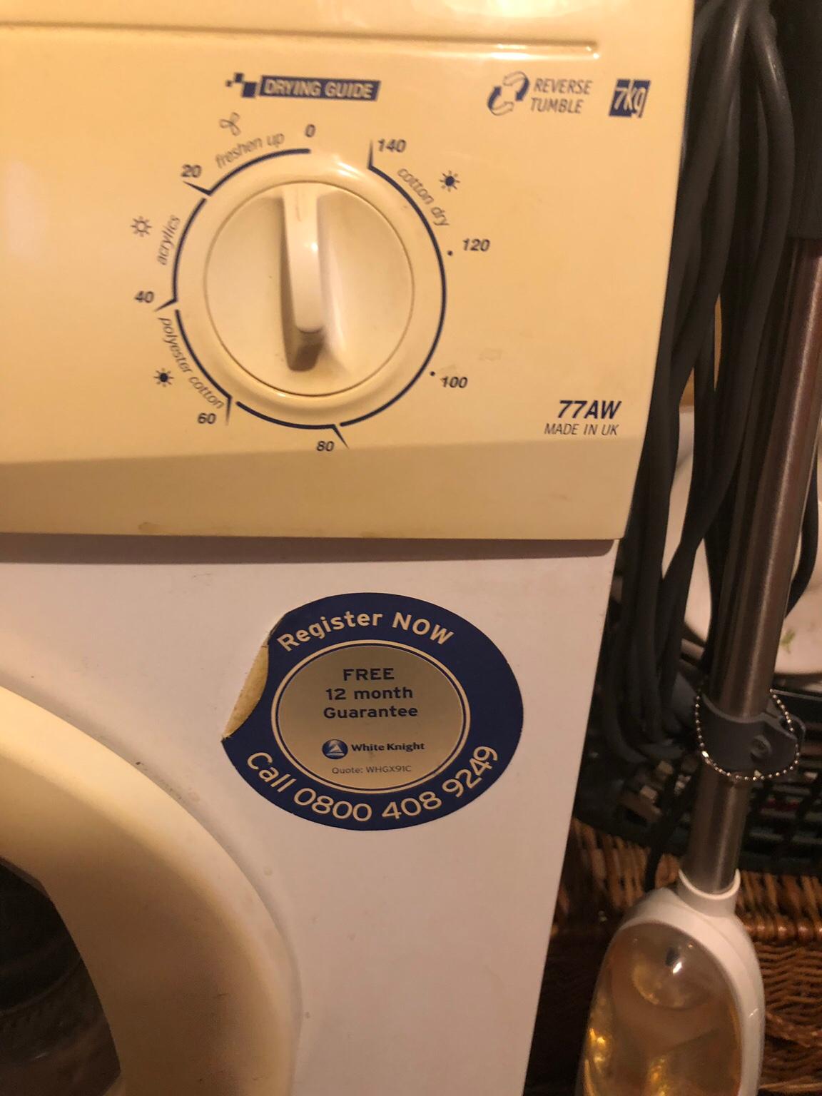 White knight condenser tumble dryer in B62 Dudley für 15,00 £ zum