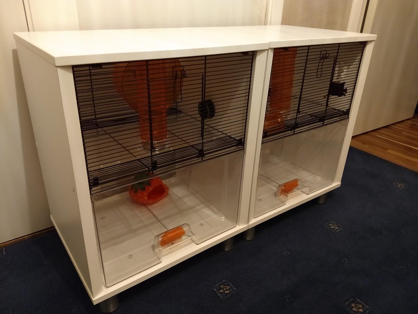 Customised Omlet Qute Hamster/Gerbil Cage in WR5 Worcester for £70.00