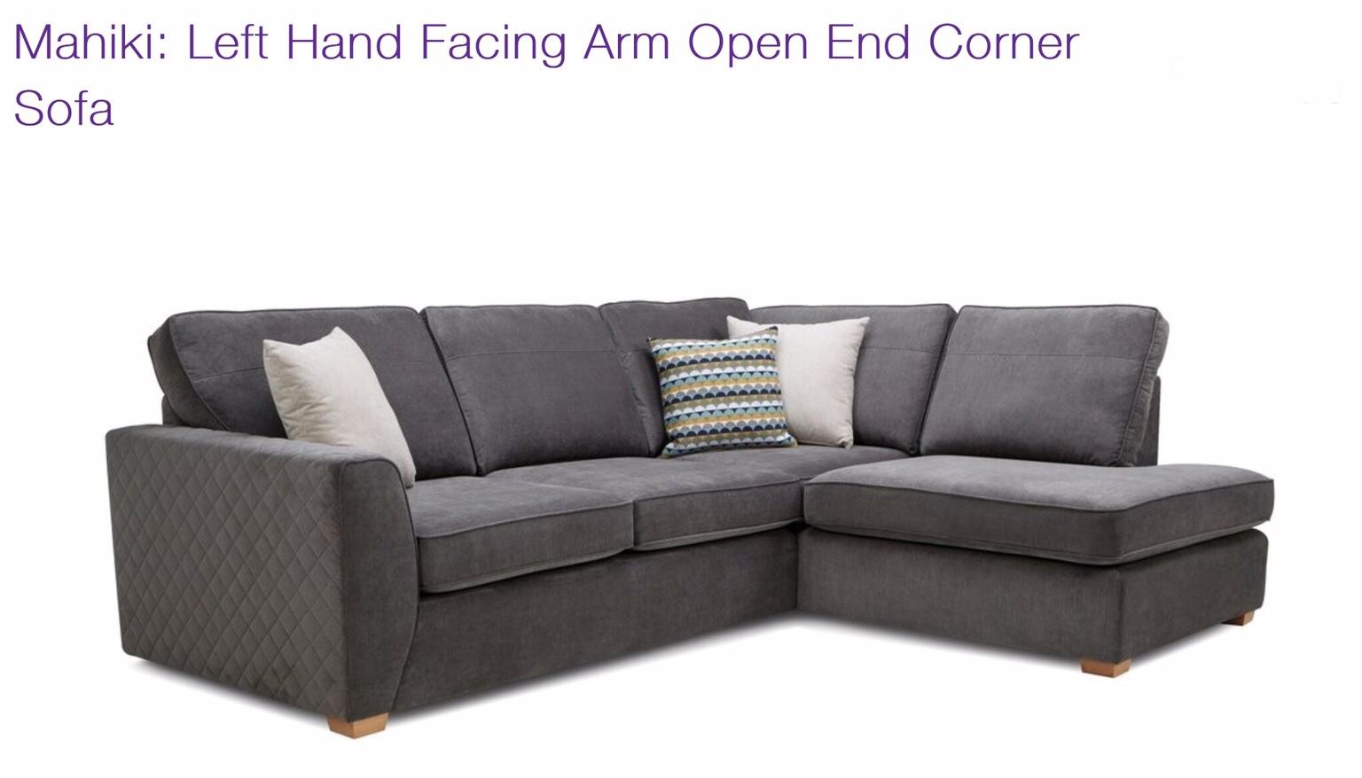 DFS MAHIKI CORNER SOFA GRAPHITE GREY in SS13 Basildon for £295.00 for