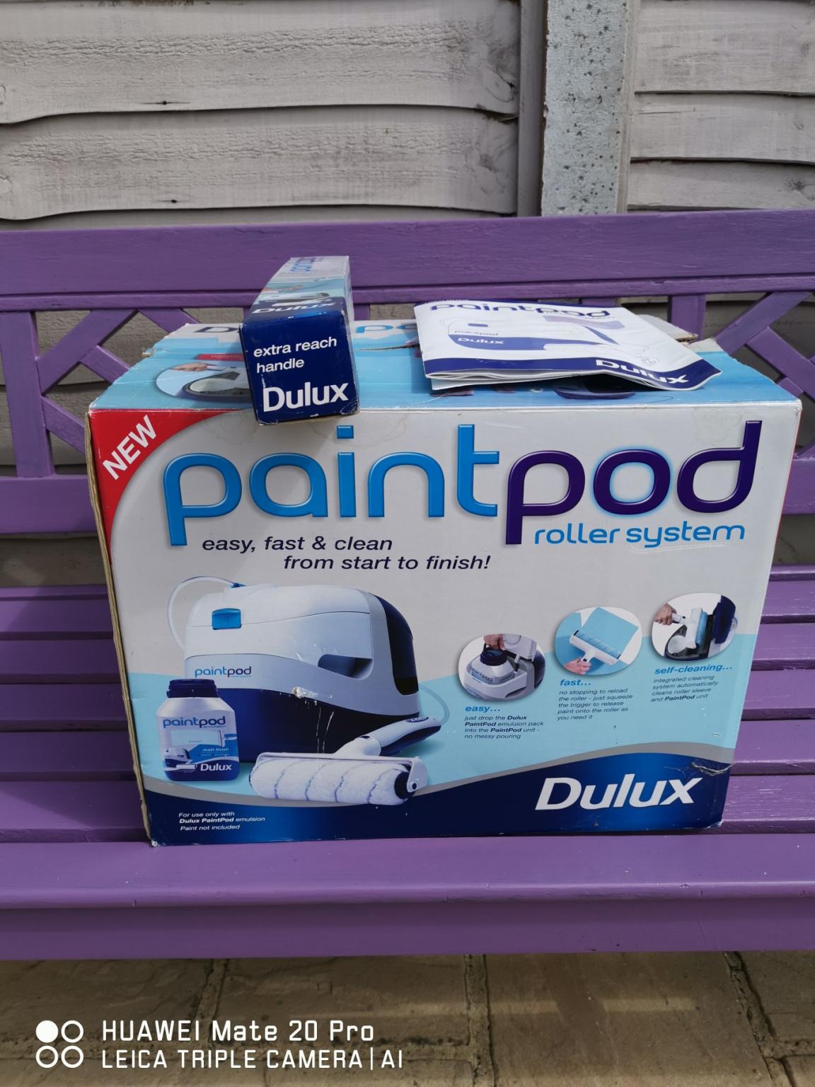 Dulux paint pod roller system + extendable po in CM23 Hertfordshire for