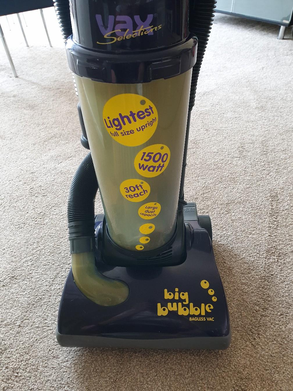 Vacuum cleaner Vax Big Bubble in ST6Trent for £20.00 for sale Shpock