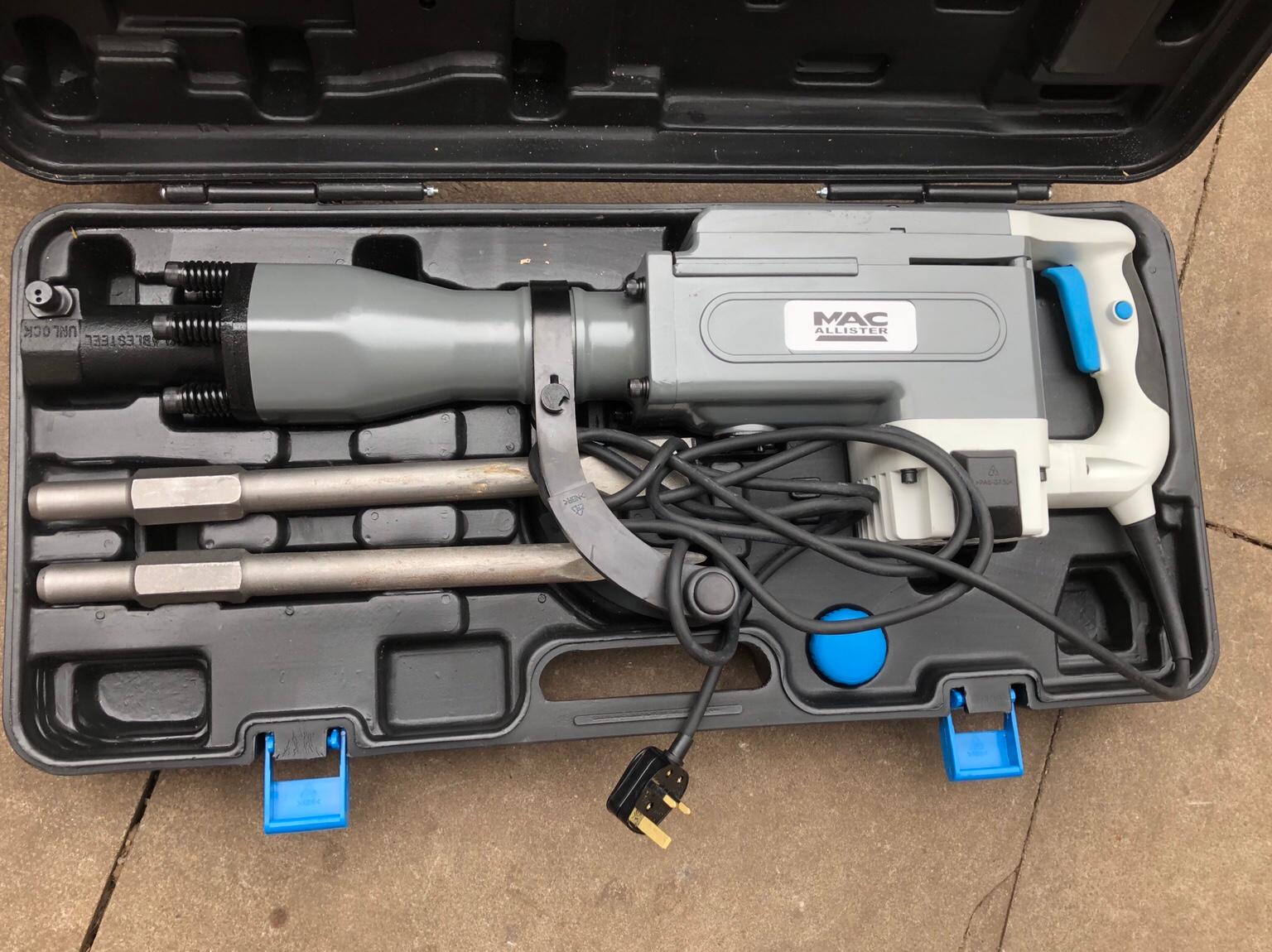 Mac allister 1700 watt concrete breaker in WS10 Walsall for £110.00 for