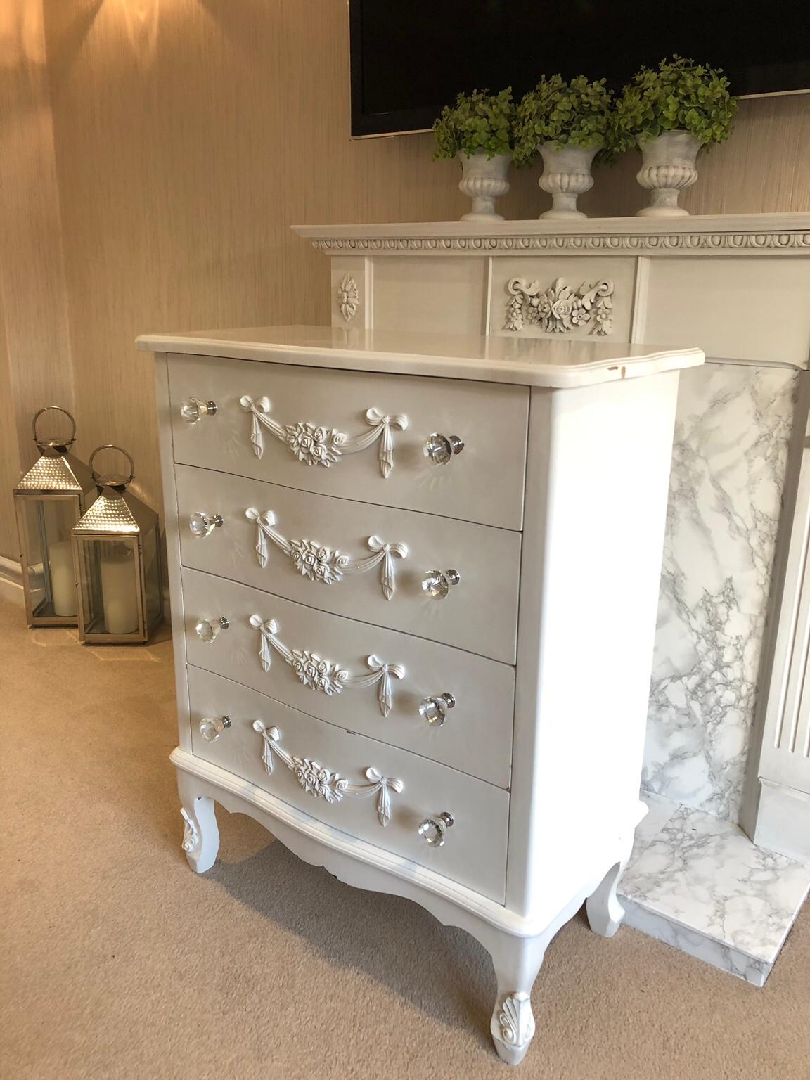 Dunelm white Toulouse 4 drawer in South Staffordshire für 85,00 £ zum Verkauf Shpock DE