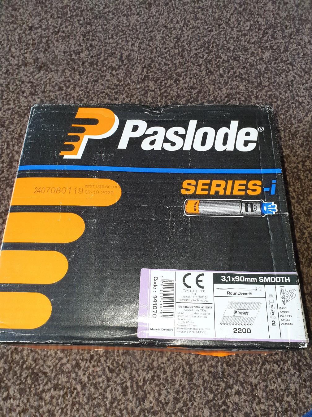 Paslode nails and gas cartridges in CV6 Coventry for £25.00 for sale