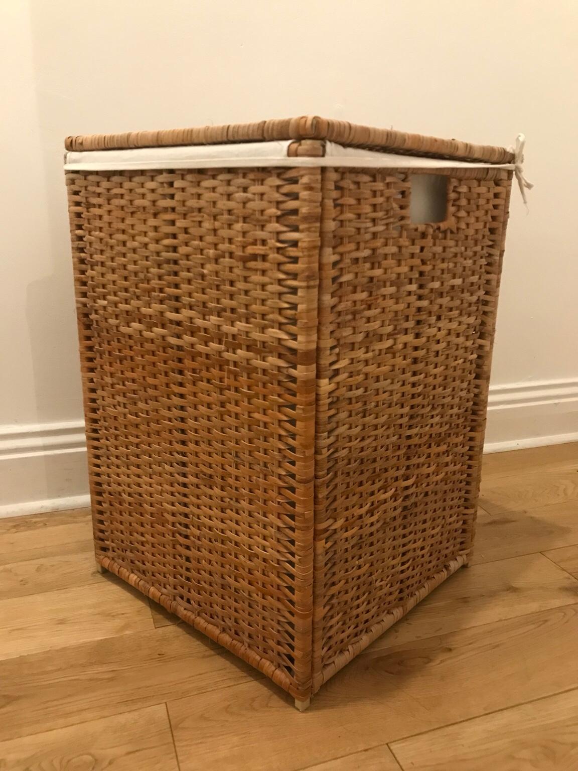 Laundry basket with lining IKEA BRANÄS in SE26 London for £20.00 for