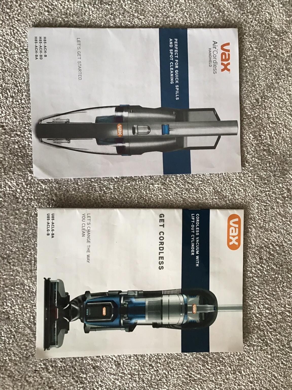 Vax cordless vacuum cleaner and handheld in B26 Birmingham for £40.00
