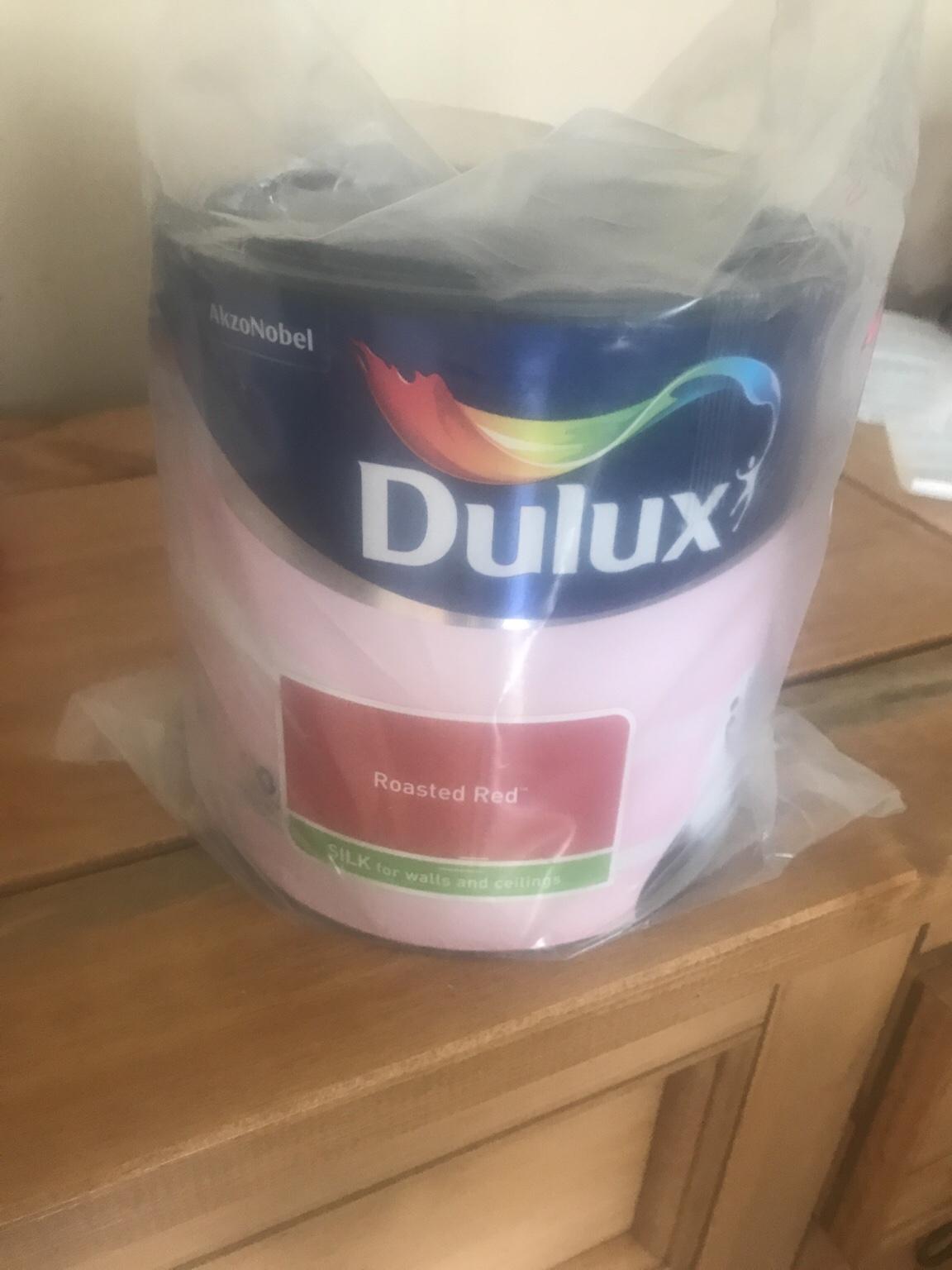 Dulux roasted red paint unopened in B32 Birmingham for £8.00 for sale