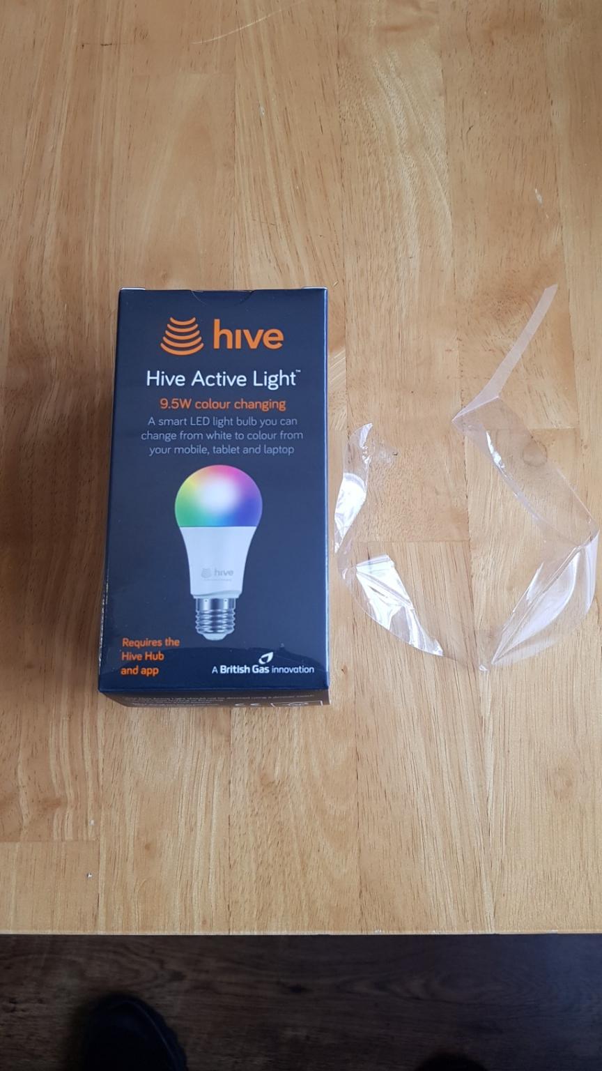 hive e27 colour bulb in BS13 Bristol for £15.00 for sale Shpock