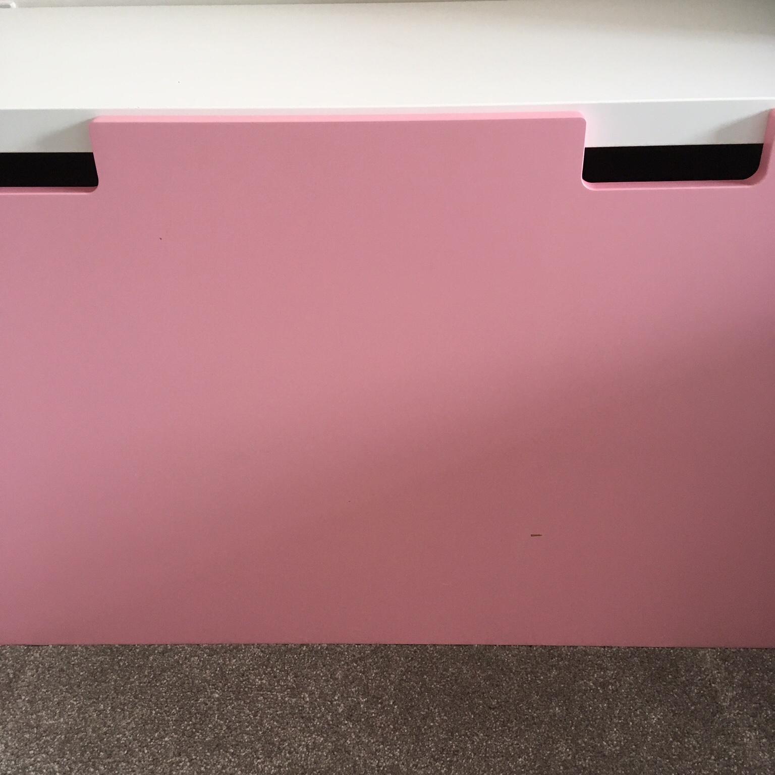 Ikea Stuva Toy Box/Chest Bench Pink & White in L33 Knowsley for £25.00