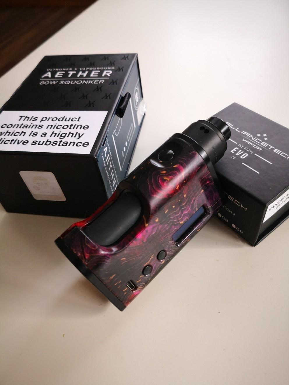Aether, Vape, Akkuträger, E Zigaretten, Verda in 4611 Buchkirchen for €