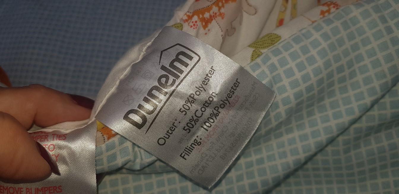 Dunelm Cot Bumper in B71 Sandwell for £2.50 for sale Shpock