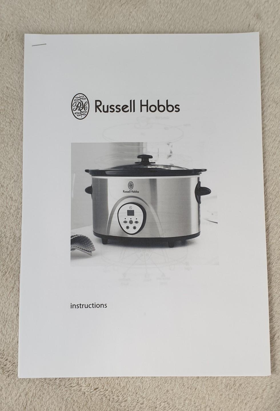 Russell Hobbs Slow Cooker Model 13792 in Lightwood for £7.00 for sale
