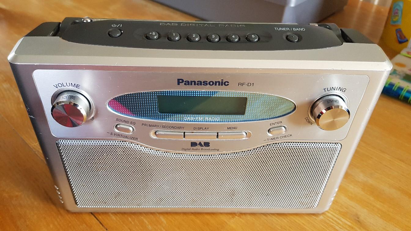 Panasonic DAB / FM Radio in M34 Tameside for £10.00 for sale Shpock