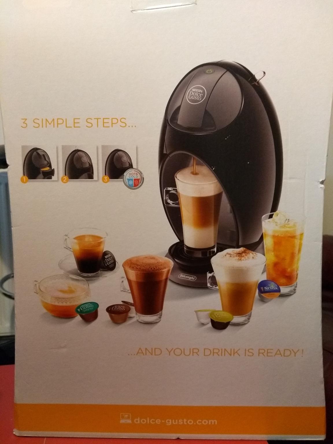 DeLonghi Dolce Gusto Coffee Machine in WR1 Worcester for £30.00 for