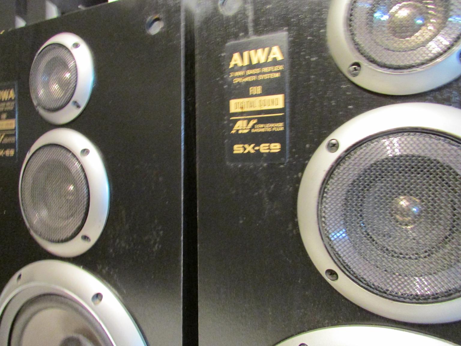 RETRO AIWA SPEAKERS 120 WATTS in B24 Birmingham for £25.00 for sale