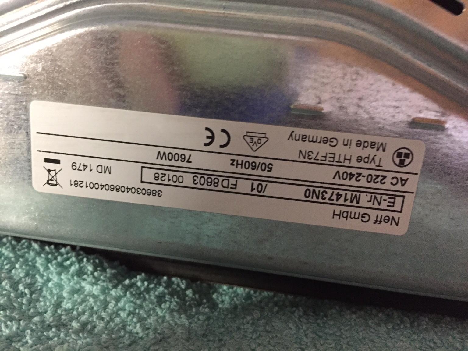 NEFF: Backofen,Ceranfeld in 70372 Stuttgart für € 150,00 zum Verkauf