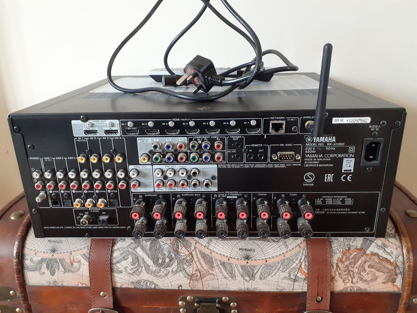 Yamaha rx-a1050 aventage home cinema receiver in DE14 Staffordshire für