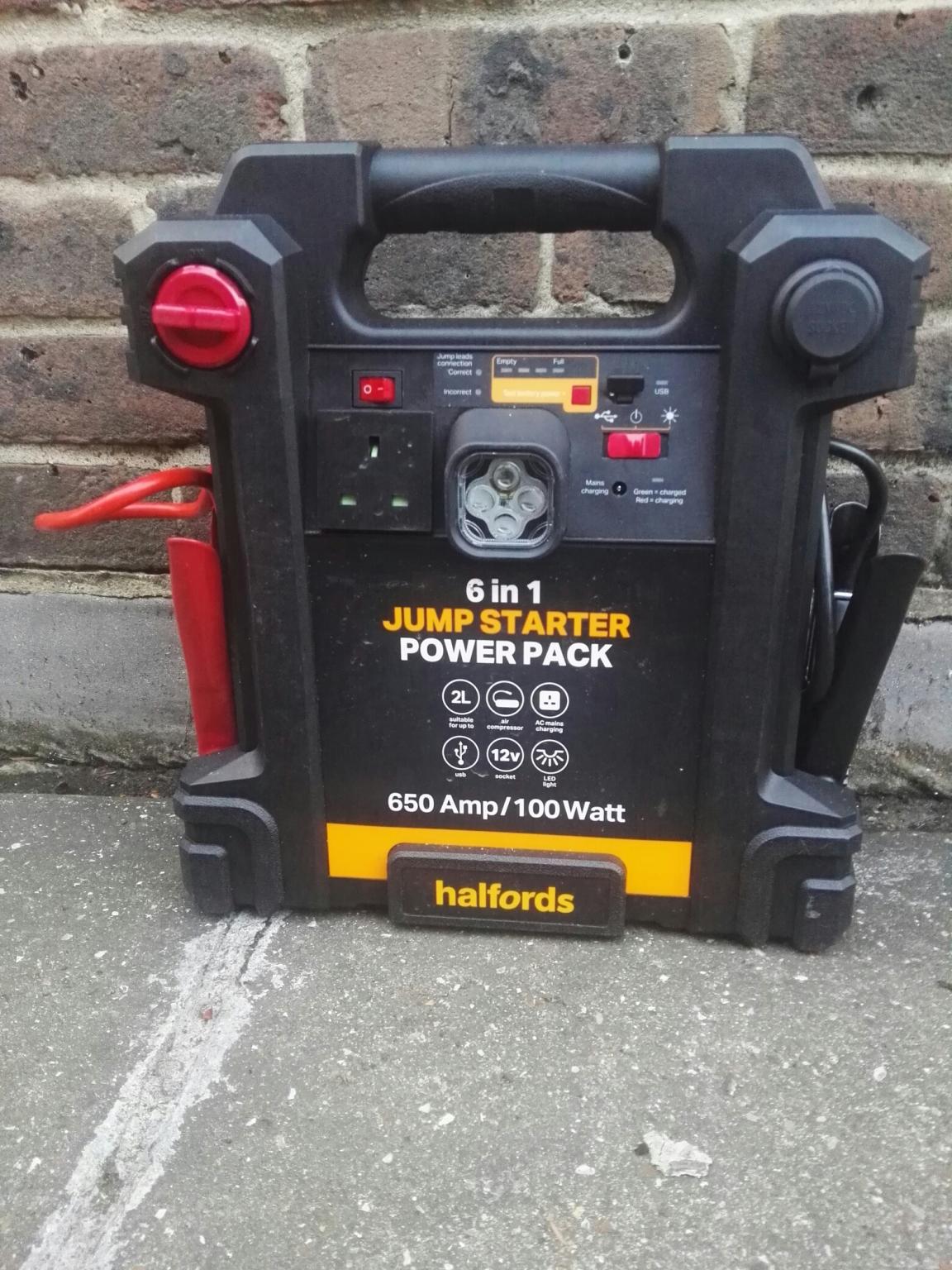 Halfords 6in1 Jump Starter Power Pack in SE27 London for £50.00 for sale Shpock