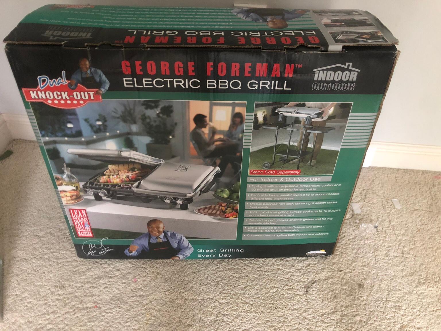 foreman electric BBQ GRILL with stand in WF10 Wakefield für 120