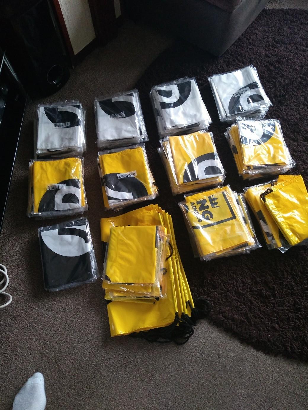 JD SPORTS DRAWSTRING BAGS in CR4 London for £1.25 for sale Shpock