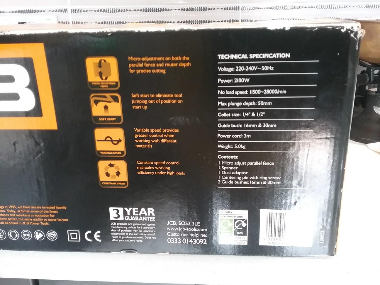 JCB ROUTER in Canterbury for £20.00 for sale Shpock