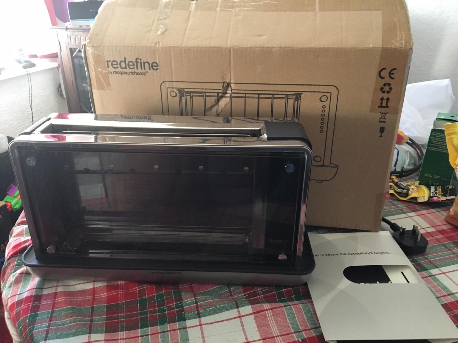 Morphy Richards redefine glass toaster in FY3 Bispham für £ 15,00 zum