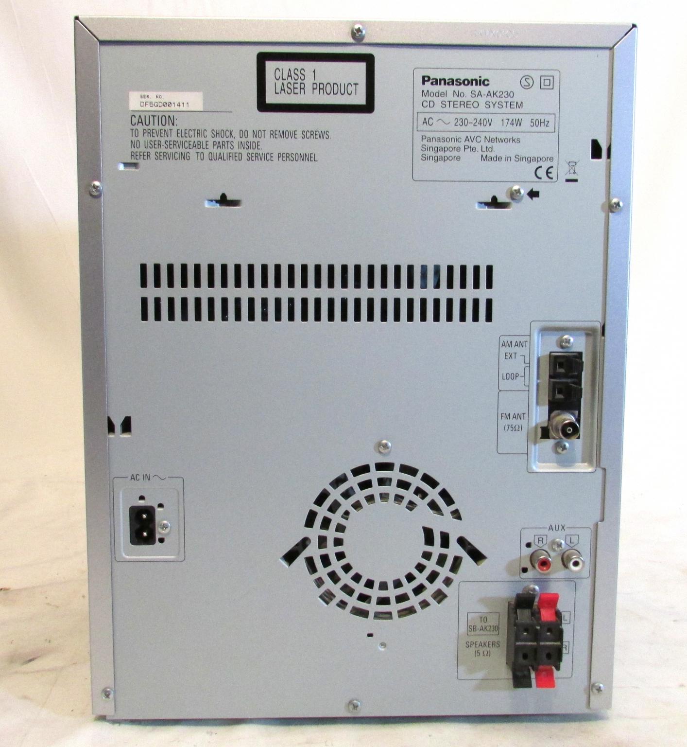 Panasonic Hi-Fi CD STEREO 5 CD changer in B24 Birmingham for £40.00 for