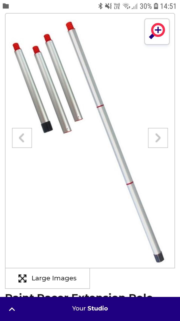 JML Paint racer extension painting pole in Wigan für 3,00 £ zum Verkauf