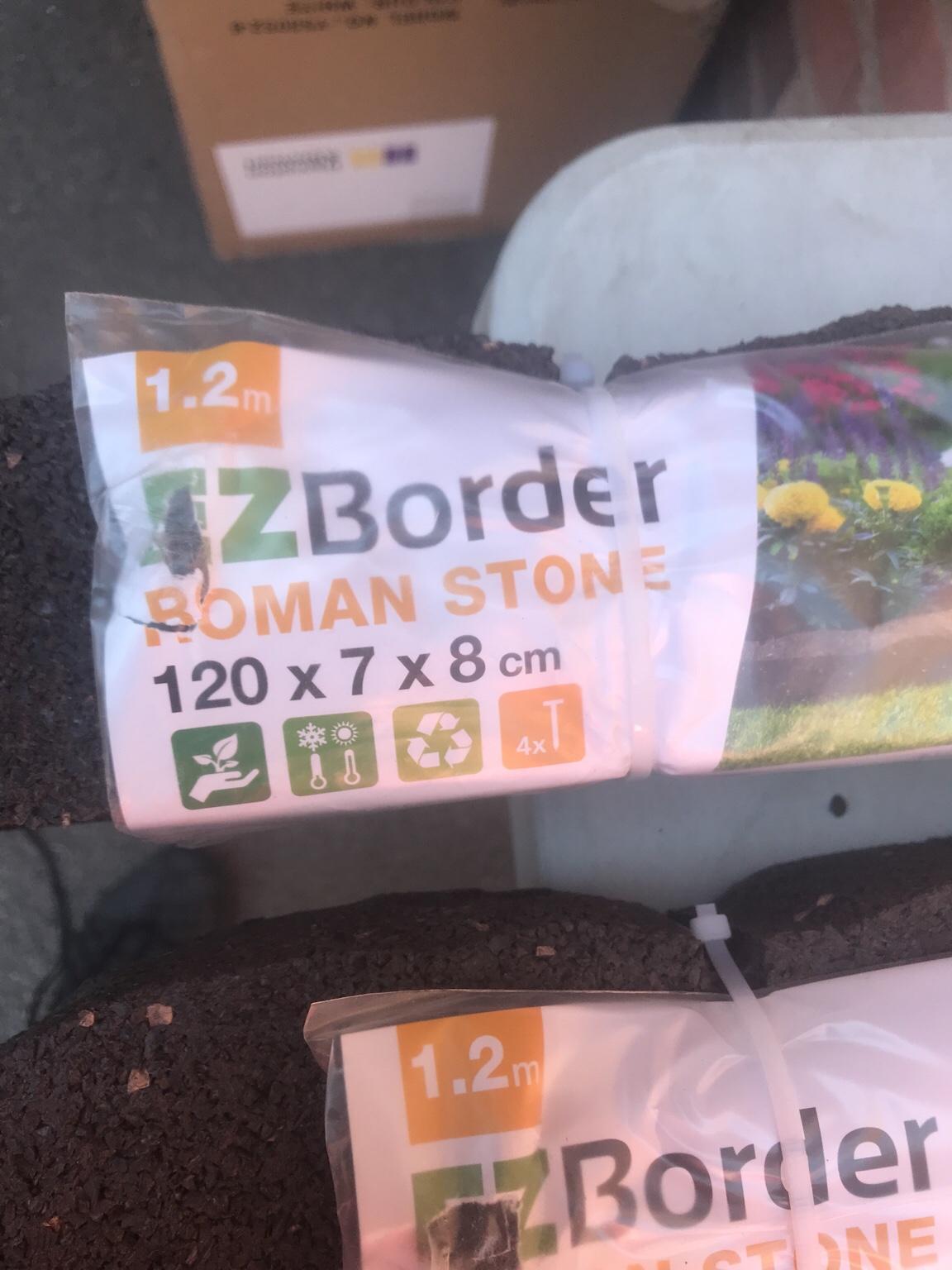 Ez border roman stone x4 in WV13 Walsall for £30.00 for sale Shpock
