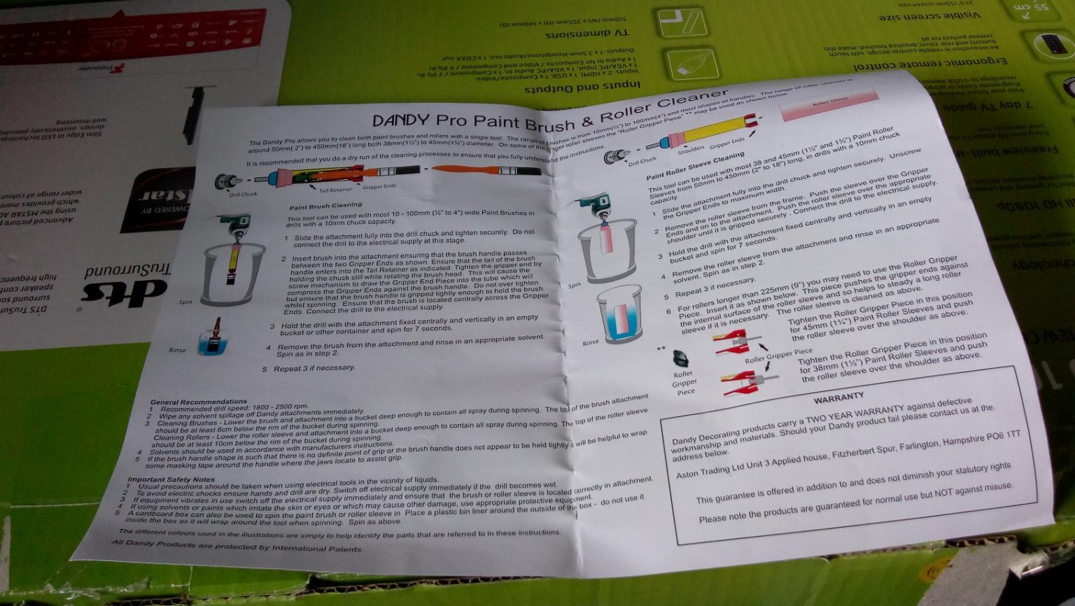 Dandy pro paint brush and roller cleaner in LS8 Leeds für £ 5,00 zum