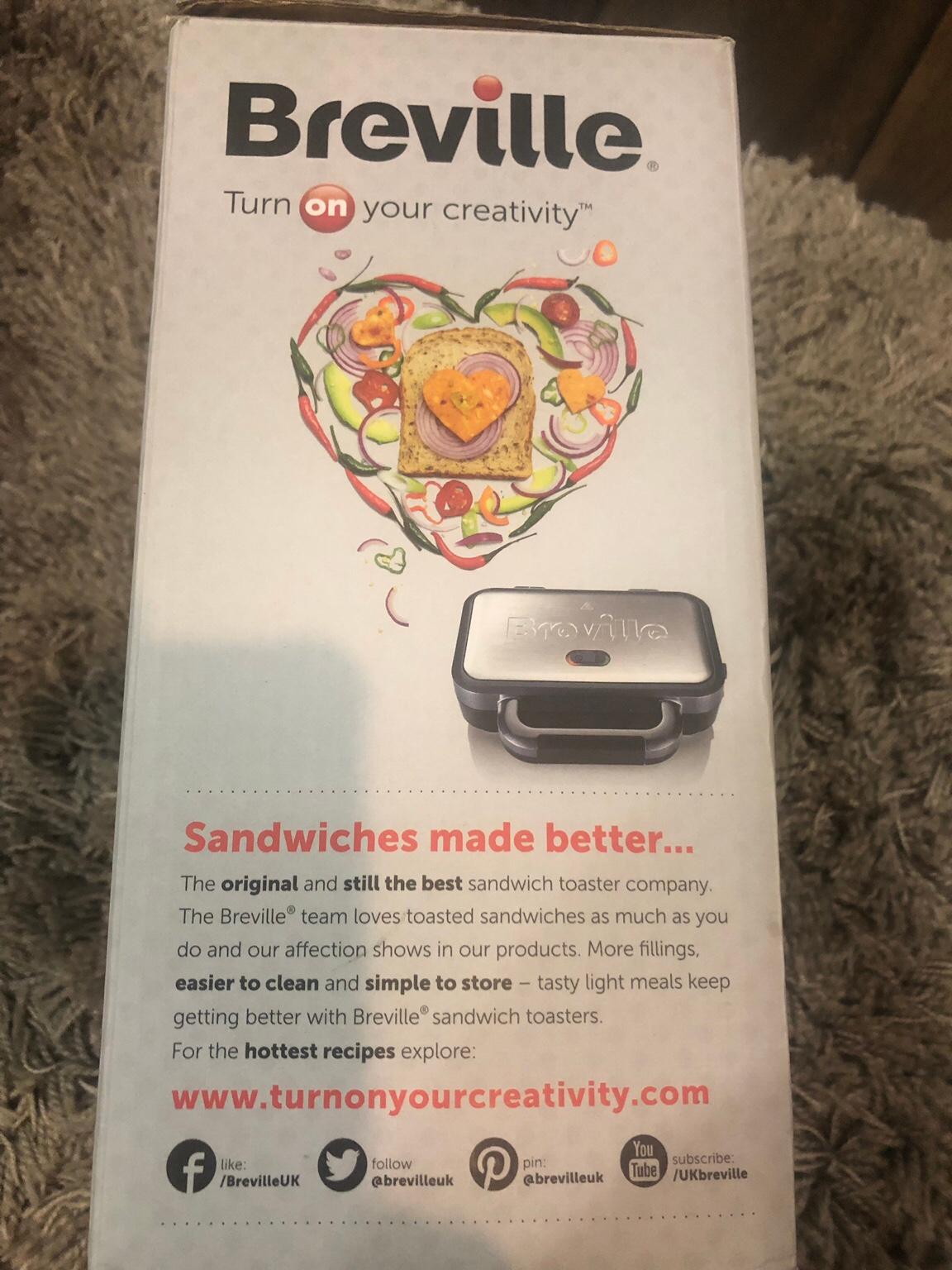 Breville sandwich maker in SE1 London for £18.00 for sale Shpock