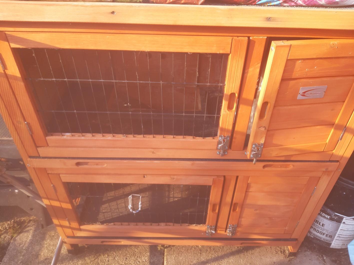rabbit hutch double cage in WV11 Wolverhampton für 25,00 £ zum Verkauf Shpock DE