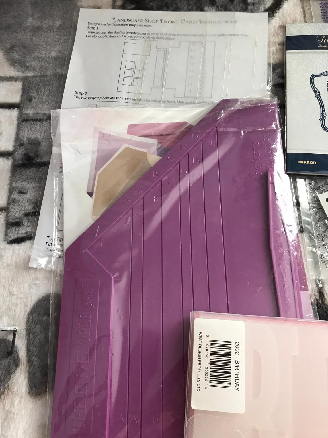 Craft items. Rubber stamp, die cut, and more in North West