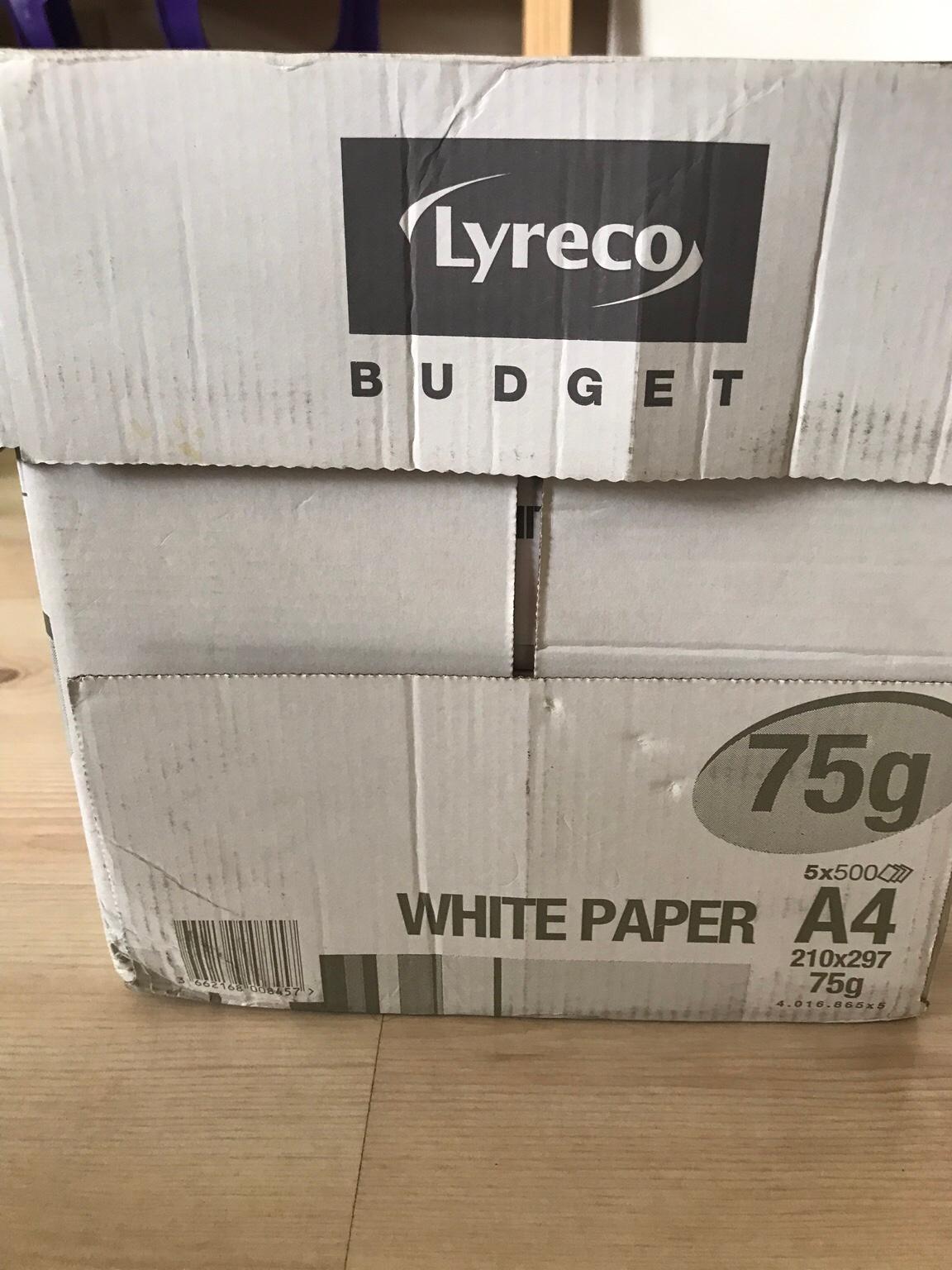 lyreco white paper A4 size in HA4 Hillingdon for £7.00 for sale Shpock
