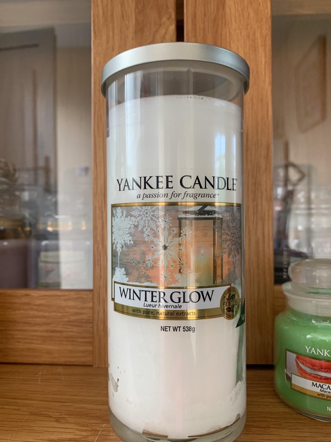 Winter glow large pillar Yankee candle in TS17 Thornaby for £15.00 for