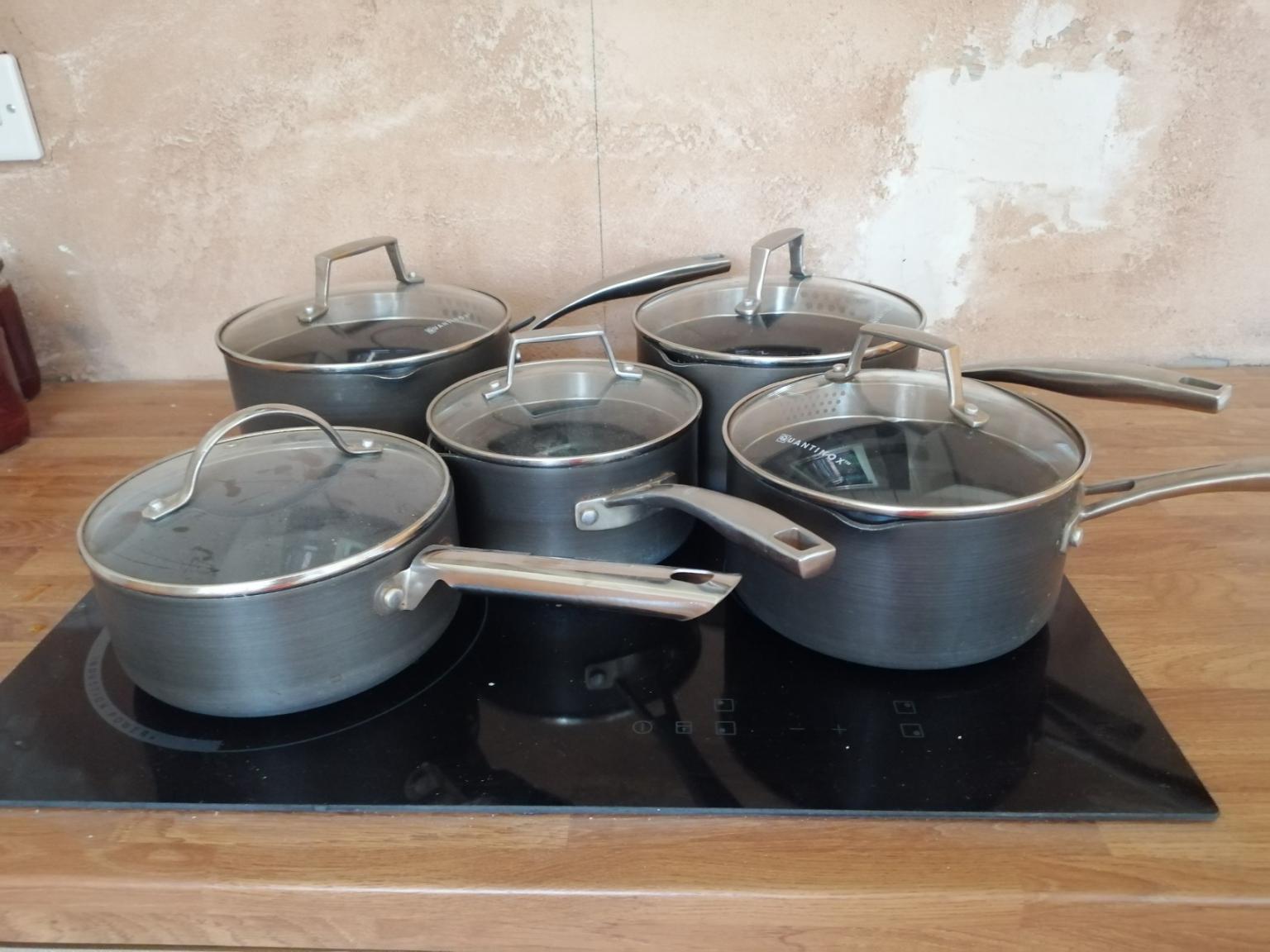 QUANTINOX grey Hardy aluminium pan set in L9 Sefton for £20.00 for sale