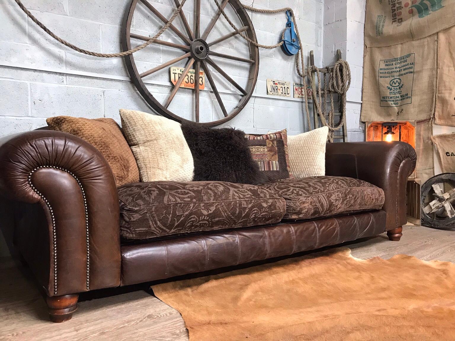Tetrad Degas 4 Seater Grand Sofa Brown in M45 Whitefield for £400.00