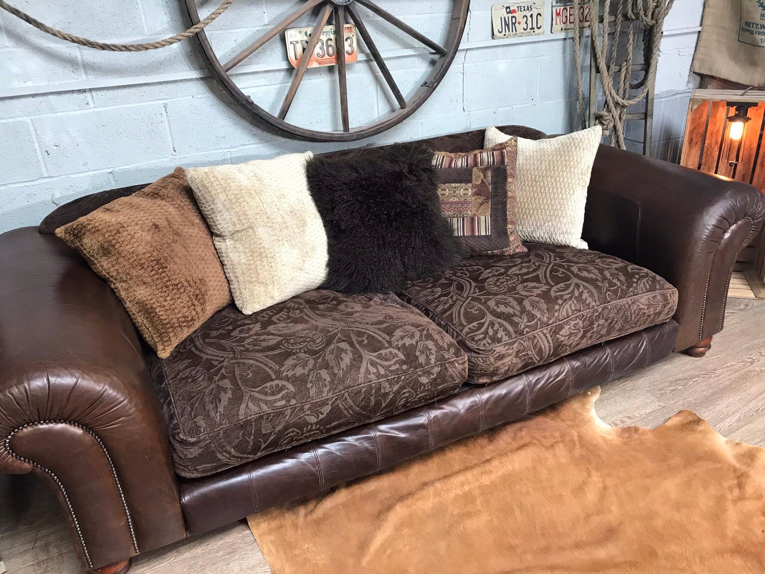 Tetrad Degas 4 Seater Grand Sofa Brown in M45 Whitefield for £400.00