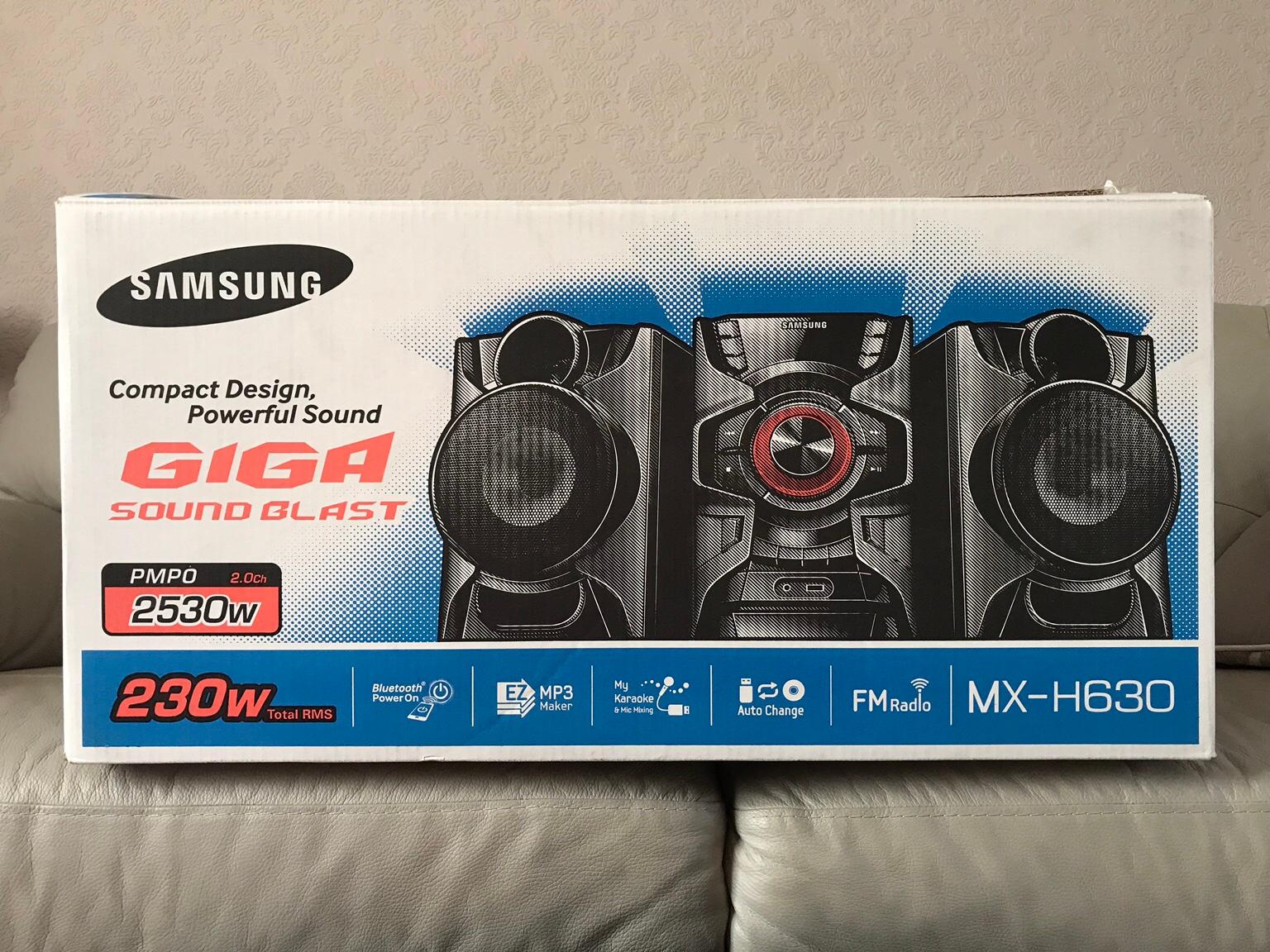 Samsung Giga Sound Blast system MX-H630 in BR3 London für 70,00 £ zum