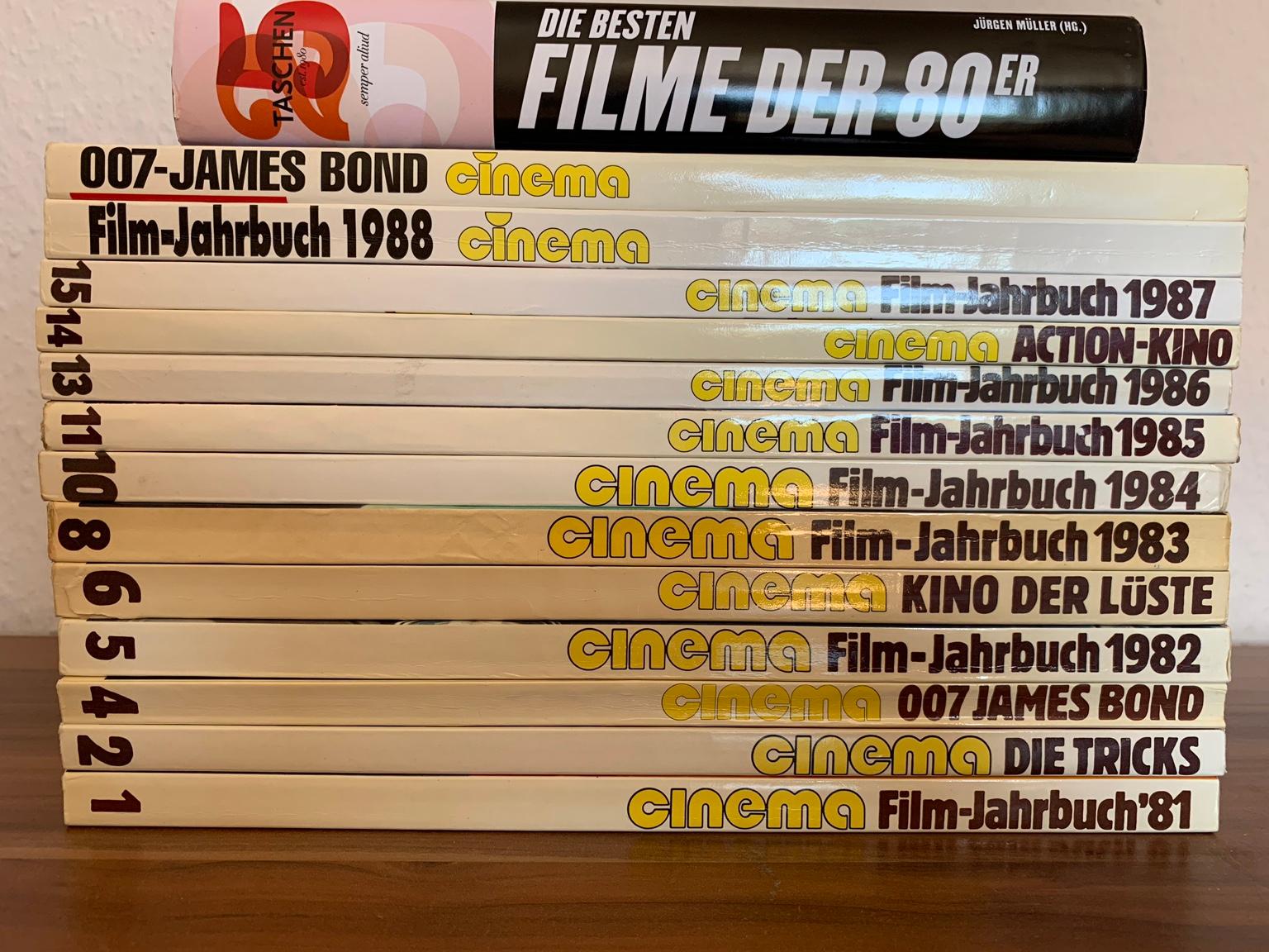 Cinema Film Jahrbuch Sonderausgaben 80er in 53881 Euskirchen für 35,00