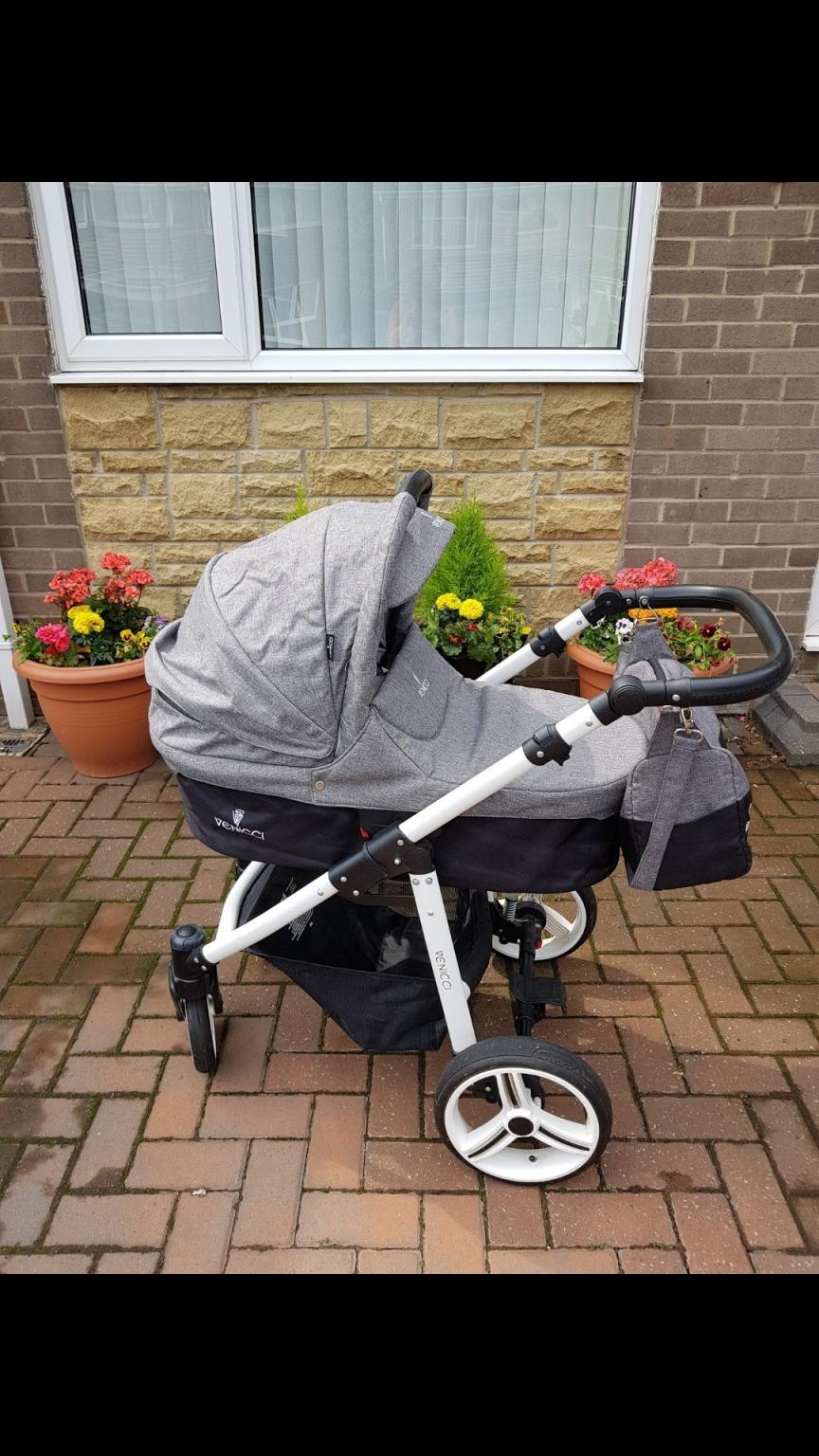Venicci Travel System Denim Grey in NE38 Sunderland for £260.00 for