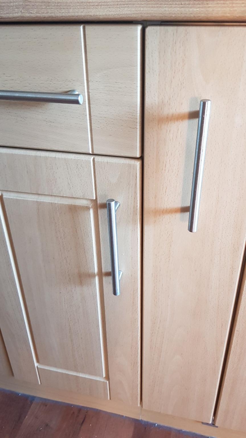 beech kitchen cupboard doors 300mm tall b&q in Rochdale for £50.00 for