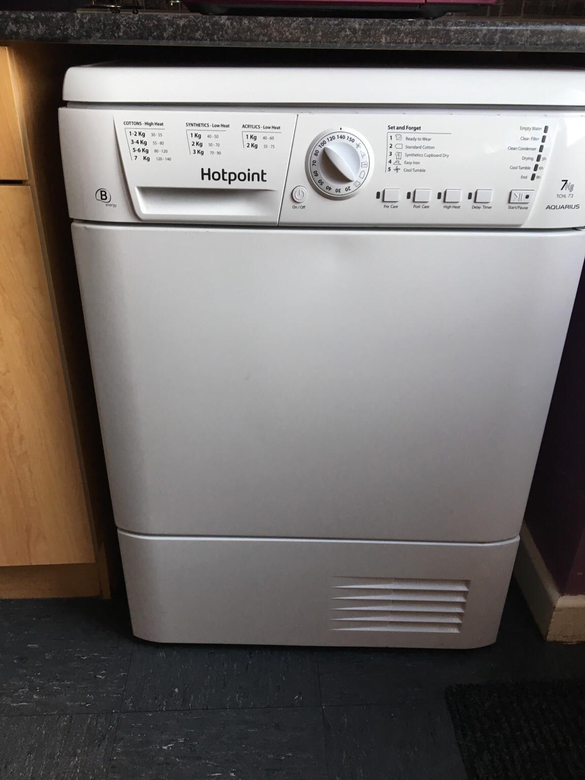 Hotpoint Aquarius 7kg condenser tumble dryer in WA7 Runcorn for £30.00 for sale Shpock