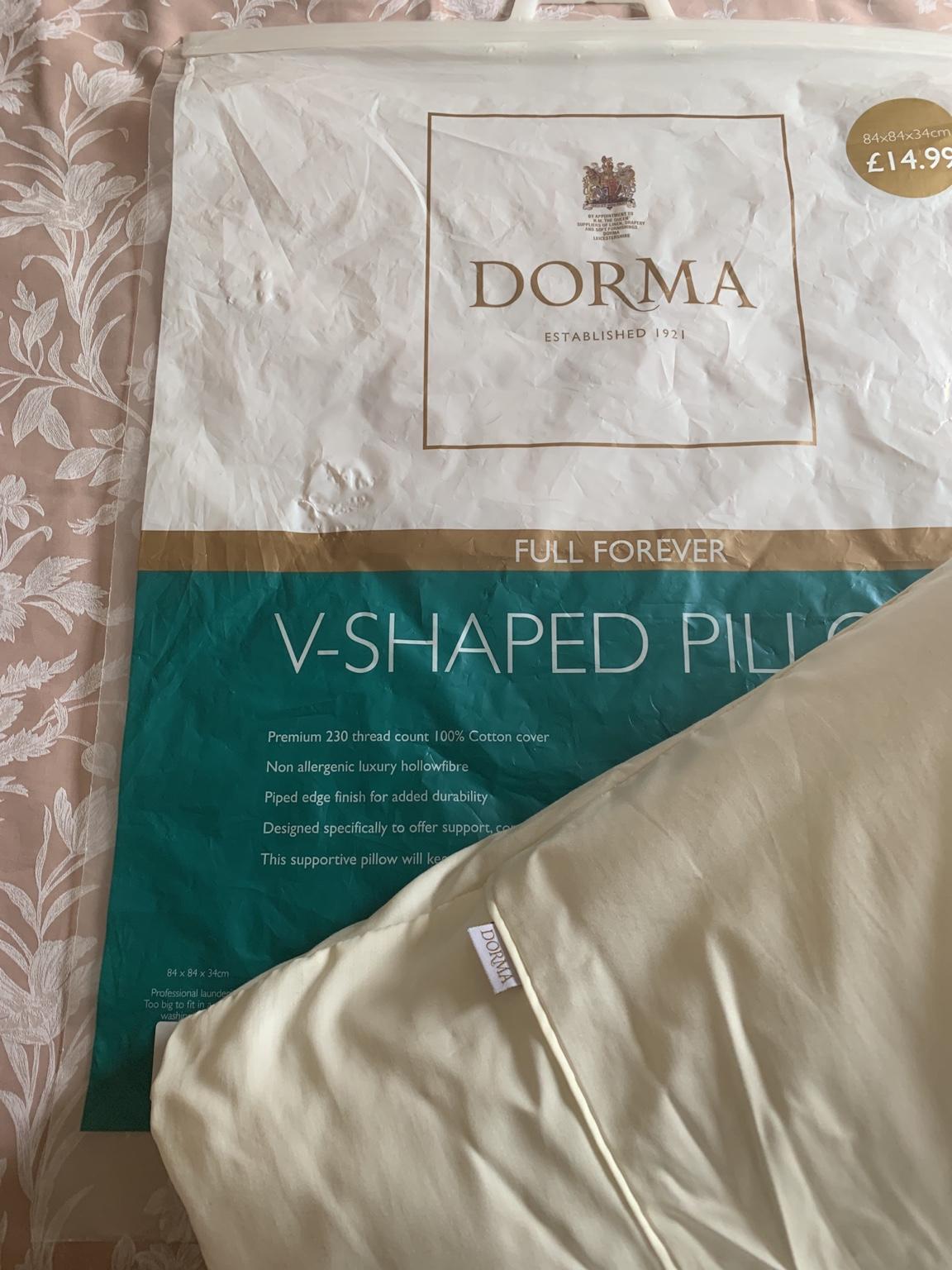 Dorma V shaped Pillow in WS14 Lichfield for £5.00 for sale Shpock