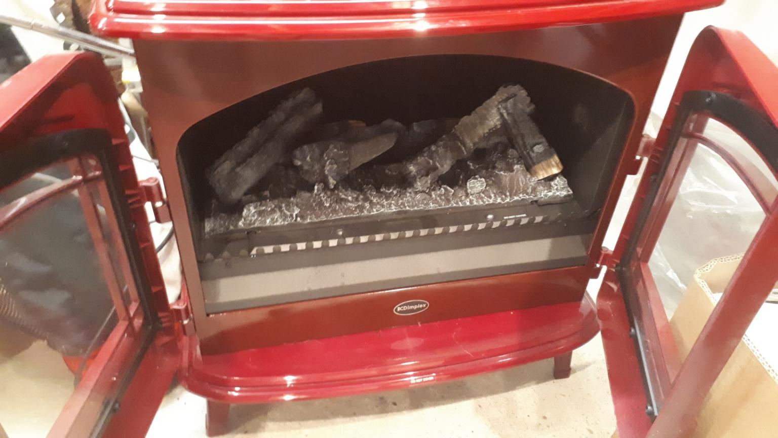 Dimplex OptiMyst Grand Rouge Cast enamel eff in West Lancashire für £