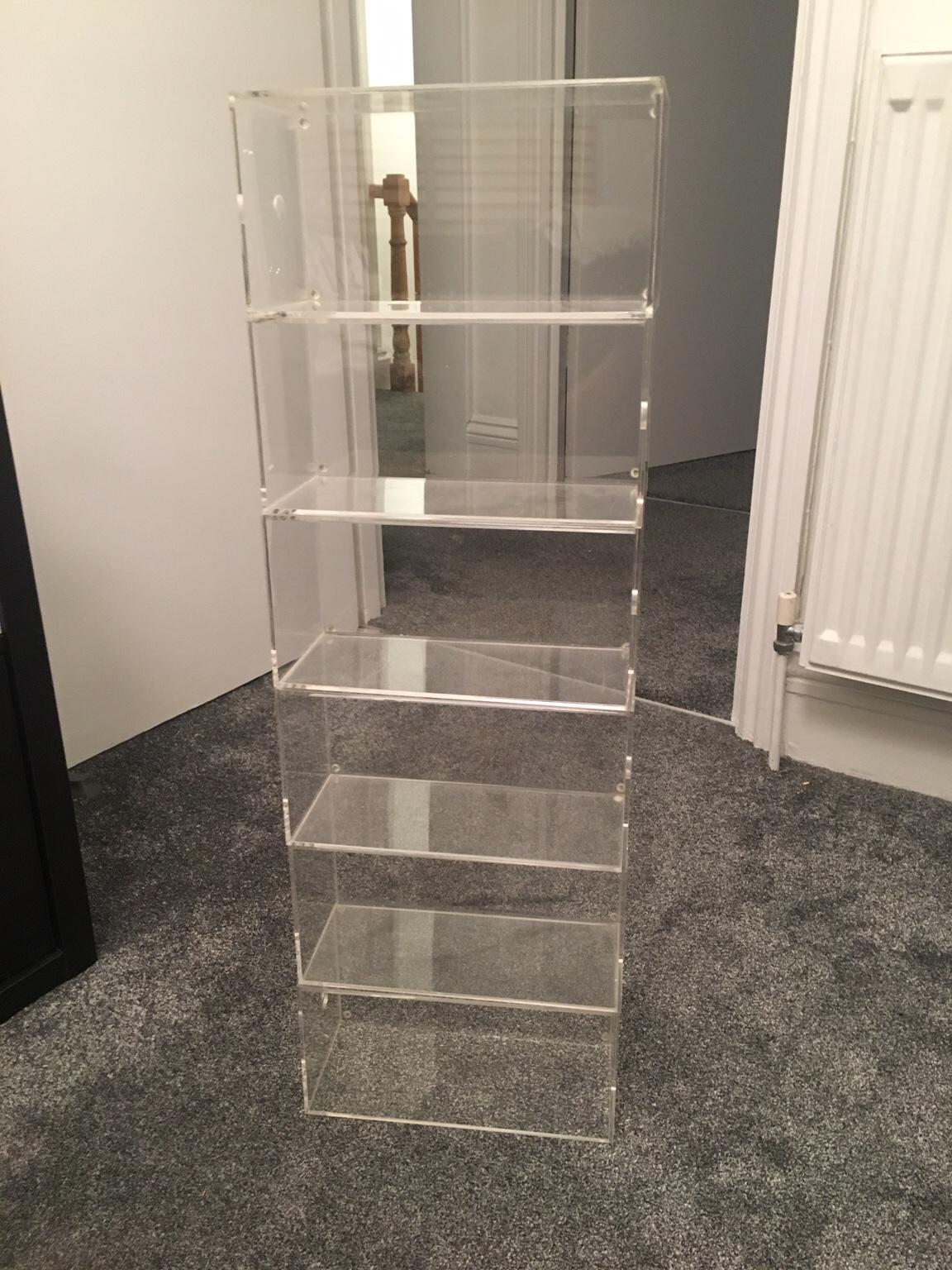 6 x Muji Stackable Acrylic CD Storage Boxes in N1 Islington für 5,00