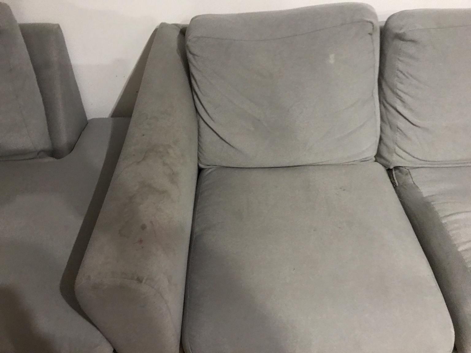 Laura Ashley Baslow fabric corner sofa in ME14 Maidstone for £50.00 for sale Shpock